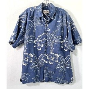 Cooke Street Honolulu Hawaiian Shirt Size XL   Button Up Floral Cotton #49